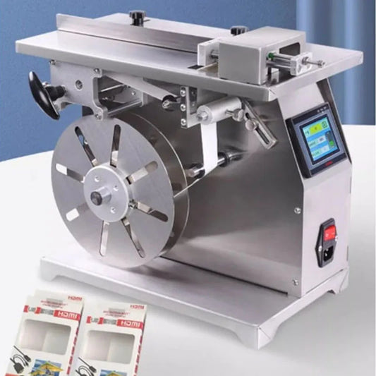 Right Angle Labeling Machine Packaging Box Small semi-Automatic Sealing Square Box 90 ° Angle Labeling Equipment, Right Angle Ci