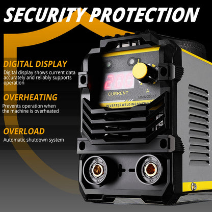 DEKO MMA Series  160/200 Amp Welding Working Lightweight Efficient DC Inverter ARC Welder 220V IGBT MMA Welding Machine