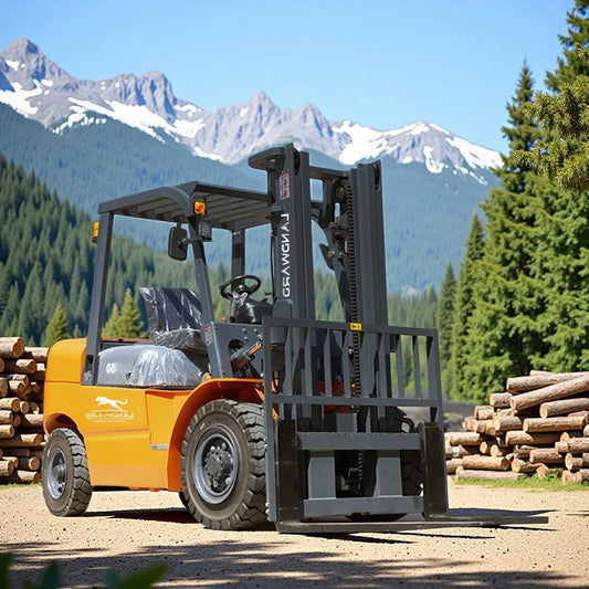 4WD High Load Forklift 3 Ton High Quality Euro 5 Diesel Forklift Home Use Small Transport Forklift EPA Engine Customized Sale