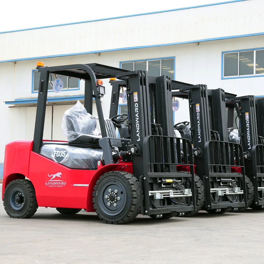 Hydraulic Diesel Forklift Lifting Truck 3 Ton 5 Tons CE EPA With Fork Positioner And Side Shifter Warehouse Forklift Customized