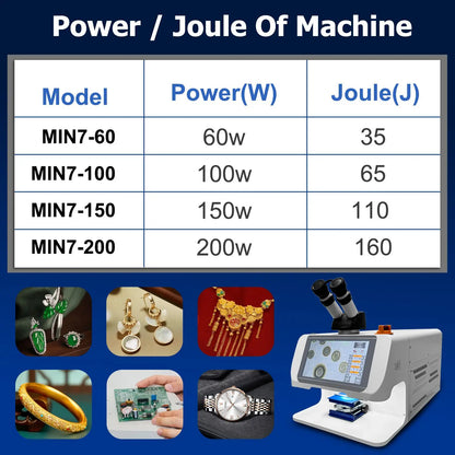 200W Jewellry Laser Welding Machine for Gold and Silver Metal Spot Soldering Machine 60W 100W with CCD Laser Soot Welder
