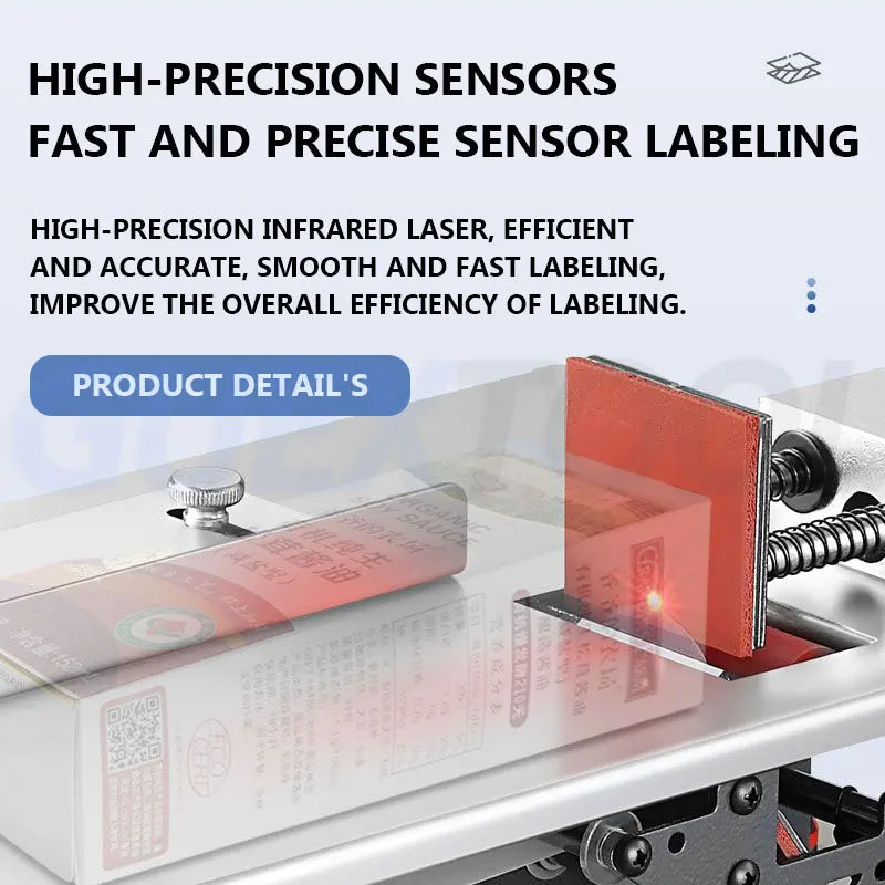 Rectangular Right Angle Carton Sealing Machine Box 90 Corner Packing Stick Sticker Labeling Machine 220V Sealing Machine