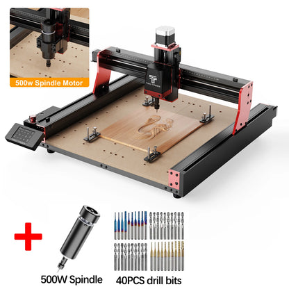 Twotrees TTC450 PRO 3-Axis/4-Axis CNC Router Milling Cutting Machine GRBL Laser Engraver For Wood Acrylic PCB PVC MDF Metal