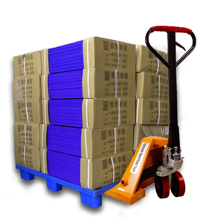 2500kg Hydraulic Lift Pallet Jack Manual Forklifts Hand Pallet Truck Mobile Trolley Manual Lifter Hydraulic Jacks for Warehouse