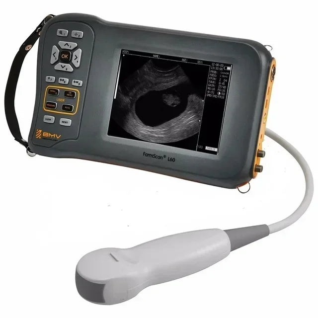 5.8 Inch Farm Portable Ultrasound Scanner Machine Sheep Pig Cow Equine  Veterinary Equipment Farmscan L60 USG Ecografo