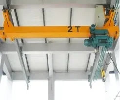 SZMC High Quality Electric Hoist Single Girder Suspending Overhead Crane 5 Ton