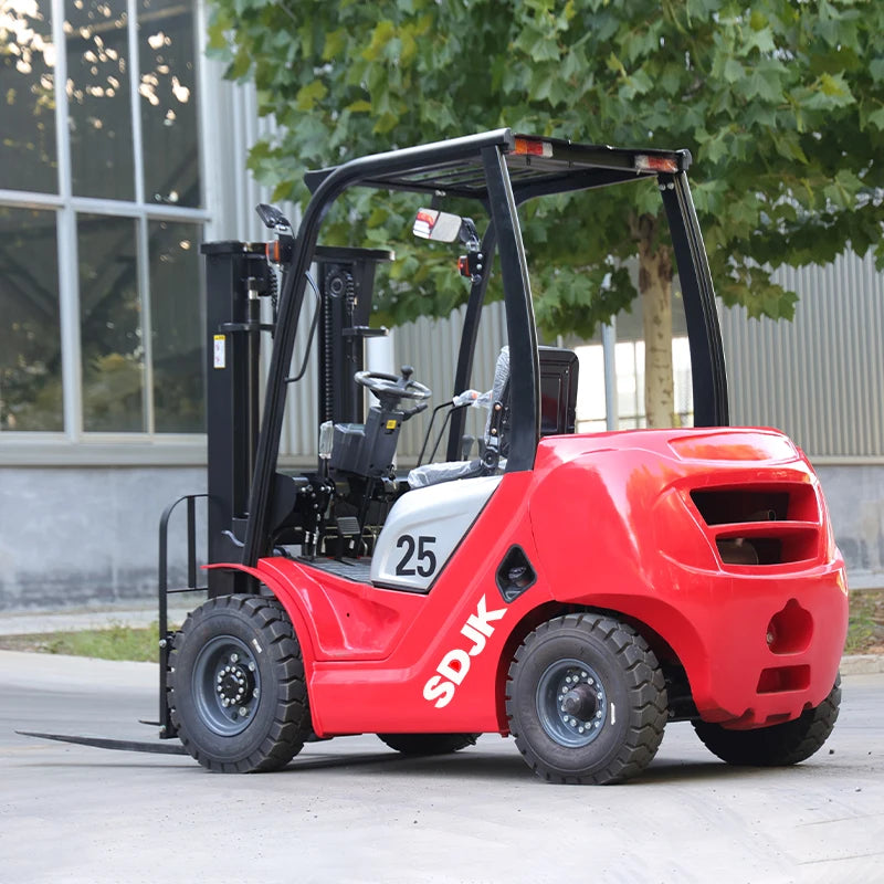 3.5 ton small forklift diesel powered counterbalanced forklift warehouse transport 1-3 ton small forklift can be customized
