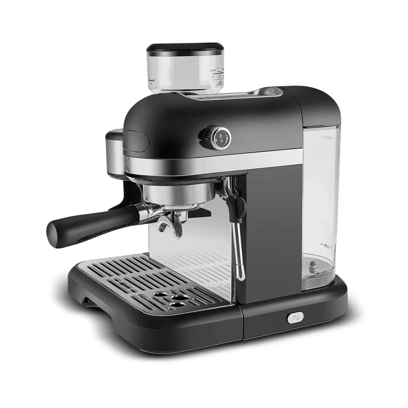 CAFOVO EM3601 3 in 1 Espresso Coffee Brewer Machine with Grinder 3 heating blocks 19bar Commercial Italy Coffee Maker