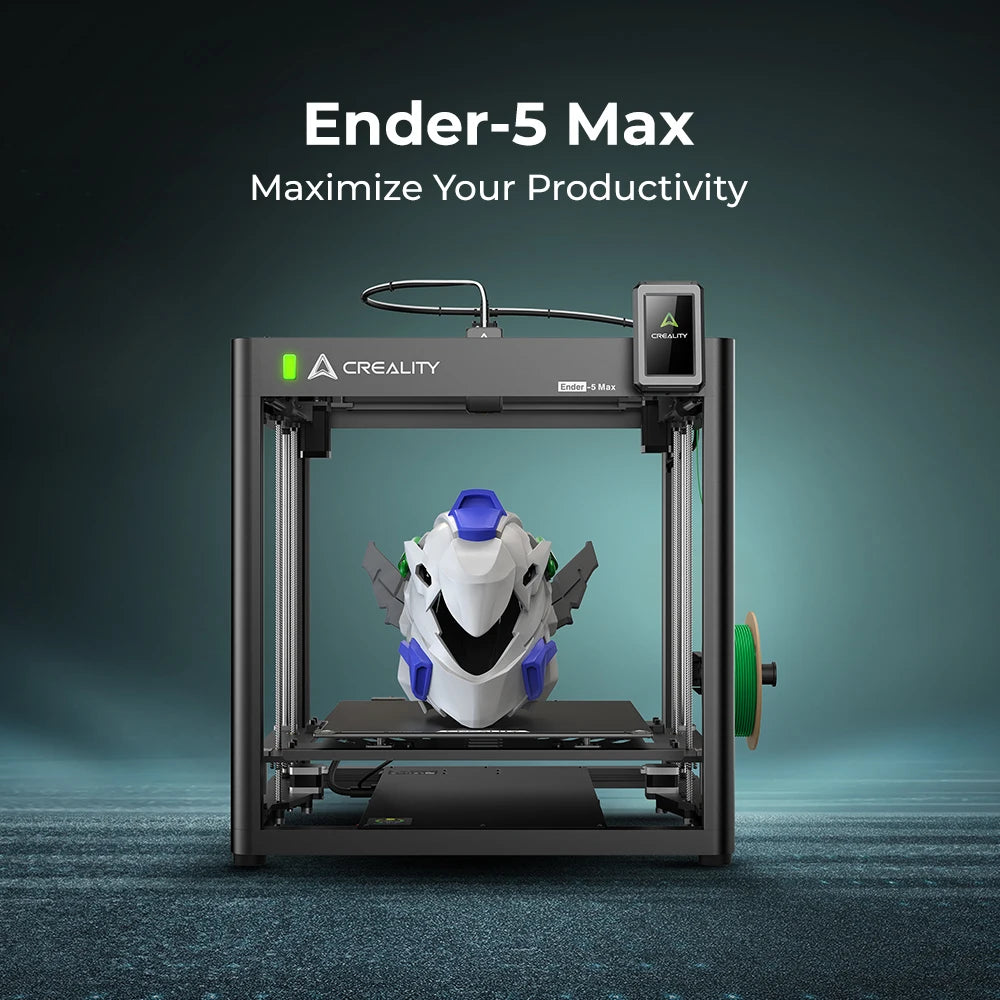Creality Ender 5 MAX 3D Printer 700 mm/s Uitra Fast Print Speed 36-point Fully Automatic Bed Leveling Big Size 400x400x400mm