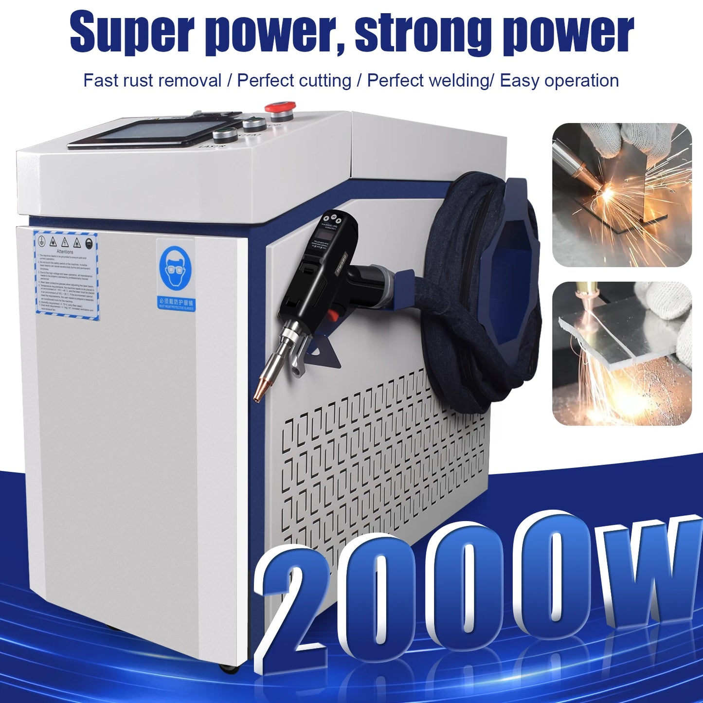 3000W 4 IN 1 Fiber Laser Welding Cutting Cleaning Soldering Machine 2000W 1500W Reci Handheld Fiber Laser Welder for All Metal