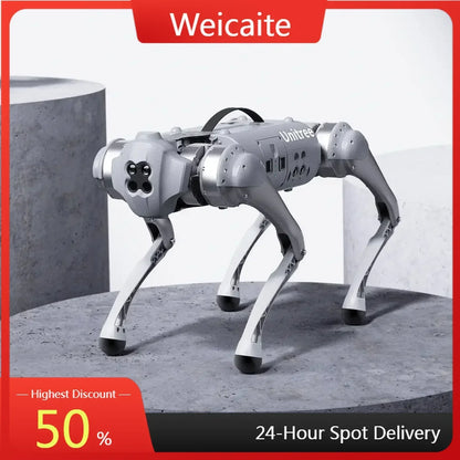 Unitree Intelligence and Bionic Four legged Go1 Pro Robot Dog Intelligent Electronic Pet Companion Voice