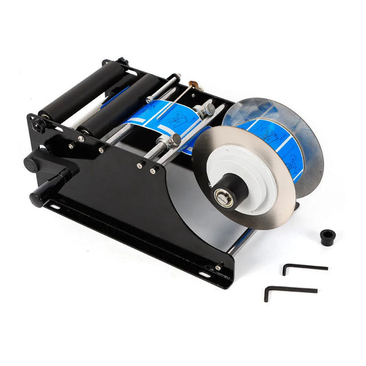 High-Precision Desktop Labeling Machine for Bottles & Cans 10-30pcs/min Durable Iron Construction Easy to Use