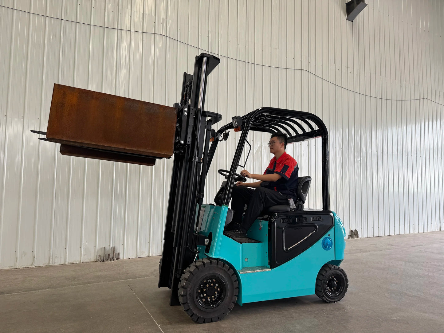 Free delivery forklift warehouse 1 1.5 2 3 3.5 tons comfortable lifting height 3m-7m electric forklift price