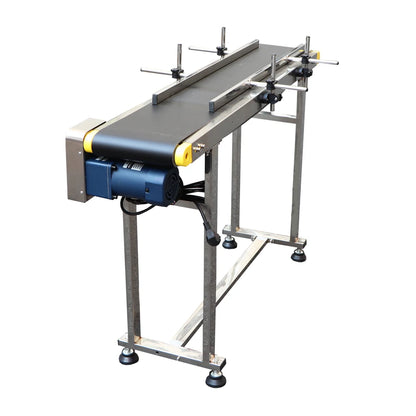 Stainless Steel Bottle Conveyor Belt 1000mm 1.5m 1.2m Code Inkjet Printer Food Industry Production Line ForFiber Marking Machine