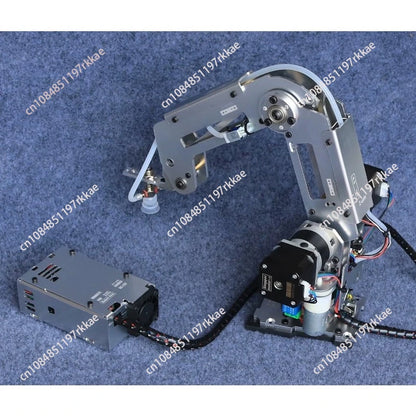 Multi Axis Robotic Arm Industrial Stepping Metal Manipulator for  2560 Robot DIY Kit with Suction Cup/Stepper Motor Claw