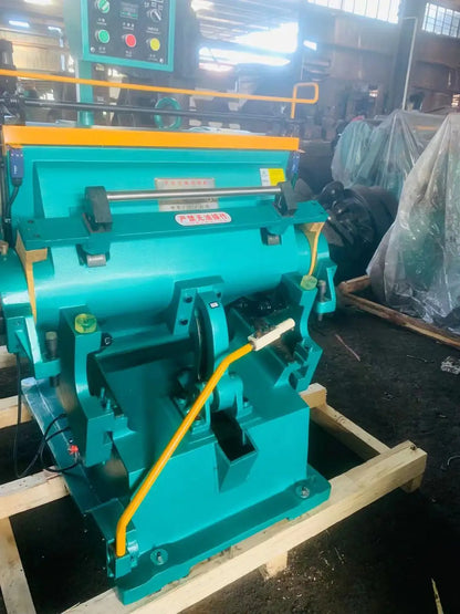 Heavy Duty Automatic Flat Bed Label Paper Box Die Cutting Machine Carton Printing Slotting Die-cutting Creasing Machine