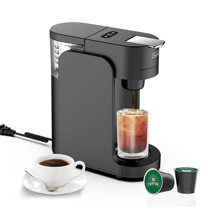Commercial capsule coffee machine, Portable mini espresso machine, Desktop mini coffee maker, Energy-saving mode, Silent office