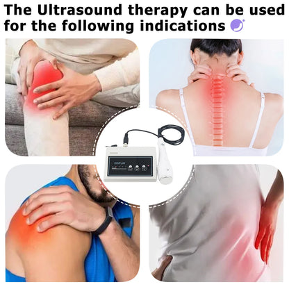 1Mhz Ultrasonic Therapy Machine Portable Beauty Massage Physiotherapy Muscle Pain Relief Massager Newest Ultrasound Instrument