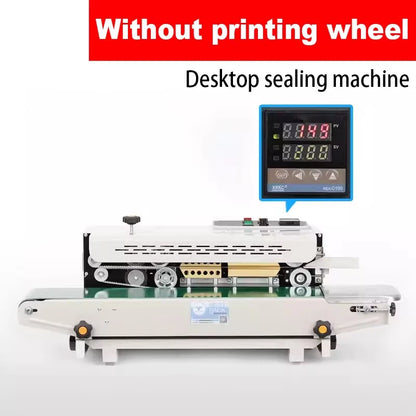 Automatic Sealing Machine Aluminum Foil Plastic Film Packaging Bag Sealing Machine Continuous Bag Sealing Machine