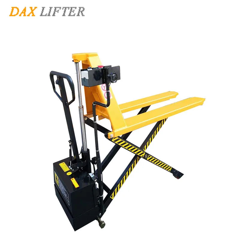 China Supplier Economic Safe 3.5m  Height 1500kg Capacity Hydraulic Electric Pallet Jack for Factory