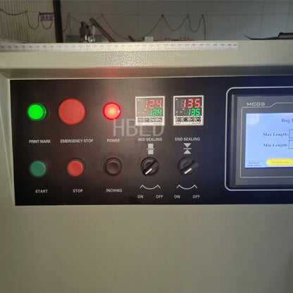 Fruit And Vegetable Salad Pillow Packaging Machine, High-Speed Fully Automatic Pillow Packaging Equipment