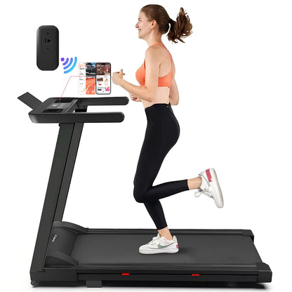 3.0HP Treadmills Electric APP Online Monitoring 7.5MPH Remote Control Foldable Quite Running Walkingpad for Home Portable 300LBS