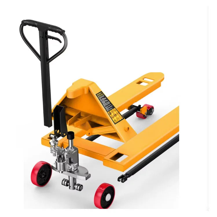 Hydraulic Pallet Jacks 2ton 2.5ton 3ton Nylon or PU Wheels Manual Hand Pallet Truck for Goods Handing