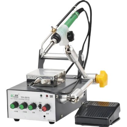 YH2015 Automatic Soldering Machine High-power Foot-operated Tin Soldering Iron 375c Tin Constant Temperature Soldering Station