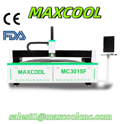 Maxcool New Designed Fiber Laser Metal Sheet Cutting Machine Advertising Letter Engraving SS CS Laser Cutter 3kw 6kw 12kw