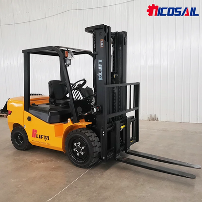China 4x4 Drive Forklift Off Road Four Wheel All Terrain Forklift 3 Ton Truck Handling Equipment Applicable diesel Home Farm