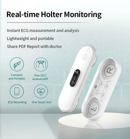 Cardiac Wireless 7 Day 24H Ecg Machine 24 Hour Heart Moniter Test Holter Ecg With Analysis