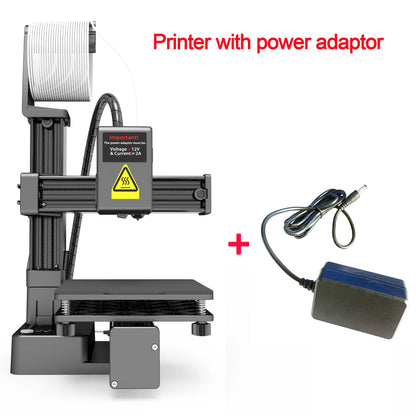 EasyThreed 3D Printer  Entry Level  Compatible with PLA TPU 1.75mm Filament  include Power Adaptor.