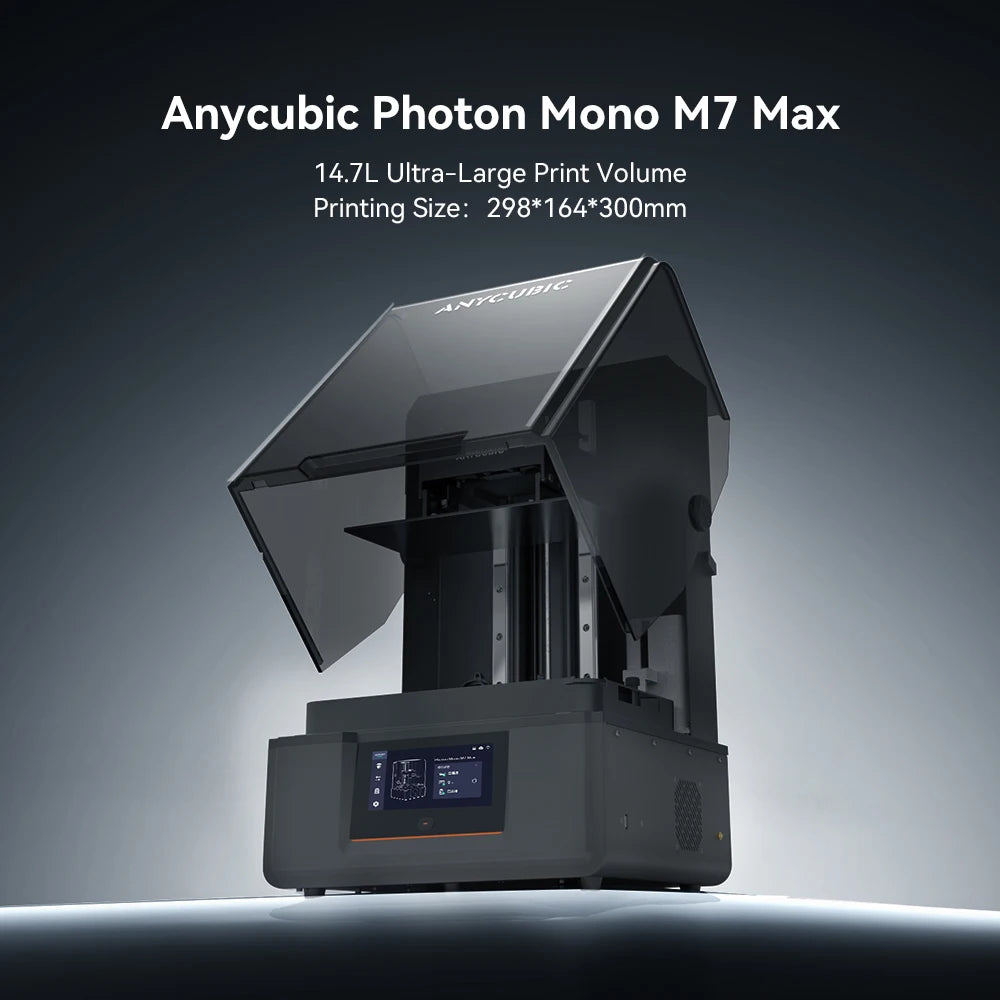 ANYCUBIC DLP SLA LCD 3D Printer High Speed 3D Resin Printer Photon Mono 4, M5s Pro, M7 Pro, M7, D2&Wash Cure Machine