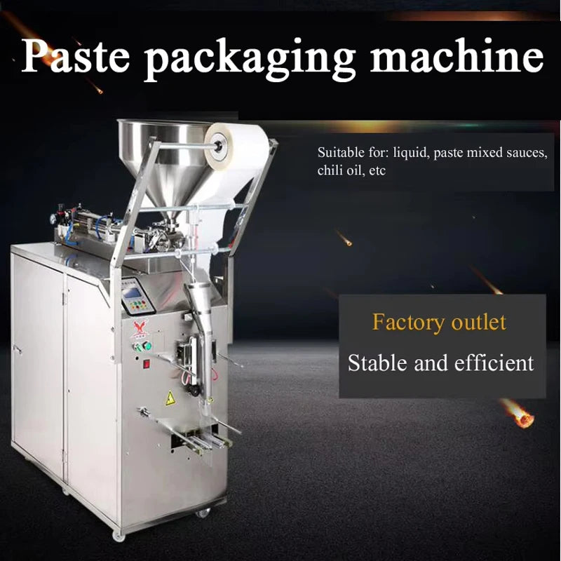 PBOBP Vertical Paste Packaging Machine Food Seal Bags Automatic Electric Food Sealer Packing Machine 220V 110V
