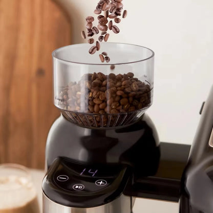 CAFOVO EM3601 3 in 1 Espresso Coffee Brewer Machine with Grinder 3 heating blocks 19bar Commercial Italy Coffee Maker