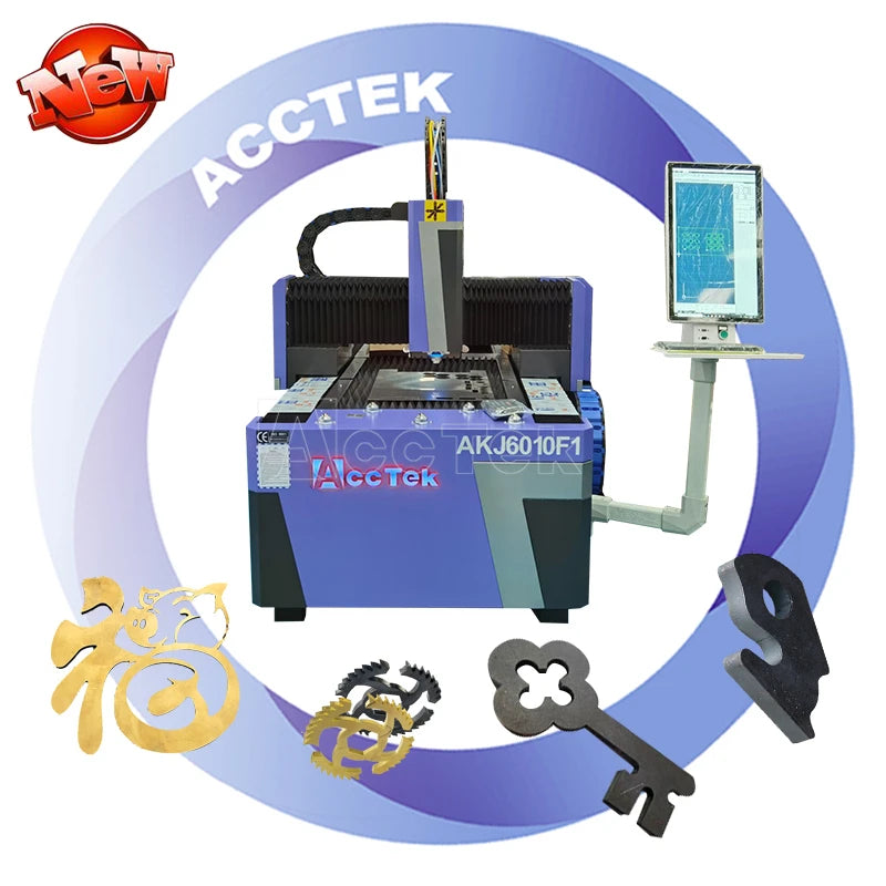 6090 6010 Metal Laser Cutting Machine High Accuracy Thin Plate Small Cnc 2kw 3kw Fiber Laser Cutting Machine Price