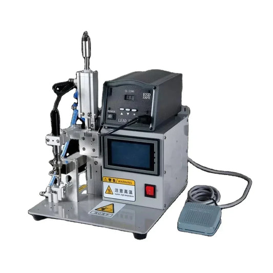 BBA Semi Automatic USB Cable Soldering Machine PCB Welding Robot Best Iron Soldering Machine For Wire Cables Welding