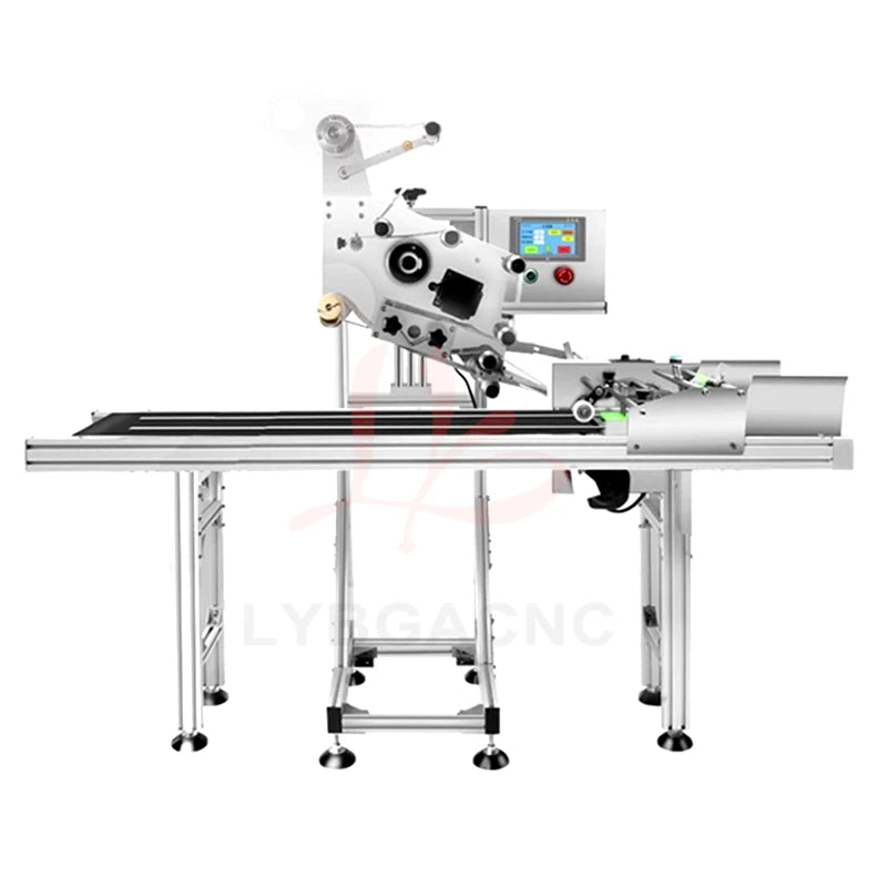 LY-660-2 Labeling Machine Intelligent Fully Automatic Assembly Line Flat Labeler Sticker for Food Bags Carton Boxes Packaging