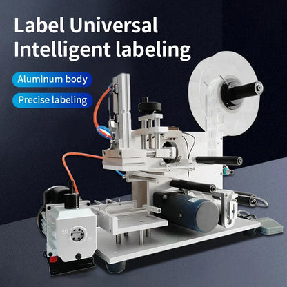LY LT-60 Flat Surface Labeling Machine Semi-Automatic Labeler Equipment for Labeling All Objects with Flat Surface 220V 110V