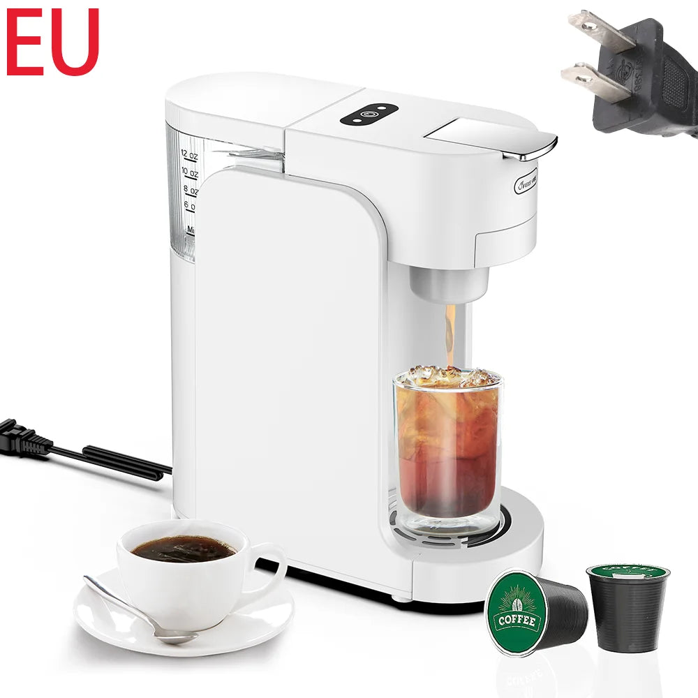 Commercial capsule coffee machine, Portable mini espresso machine, Desktop mini coffee maker, Energy-saving mode, Silent office