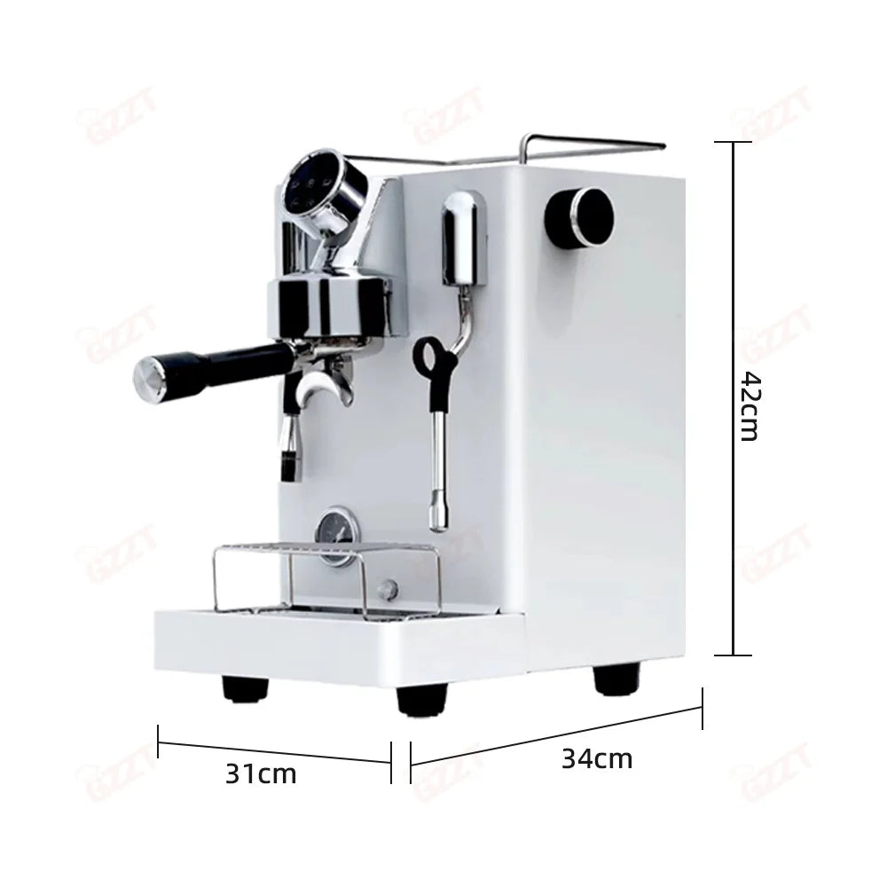 GZZT CM6005 Espresso Coffee Machine 3100W Double Pump PID Control Temperature 58mm Commercial/Home Coffee Makers 220V
