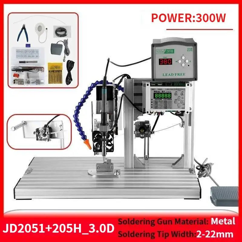 CE Semi-automatic Soldering Machine USB Connector Equipment Electrical Cables USB Wire Making Tin PCB/LED/Robot Welding Machine