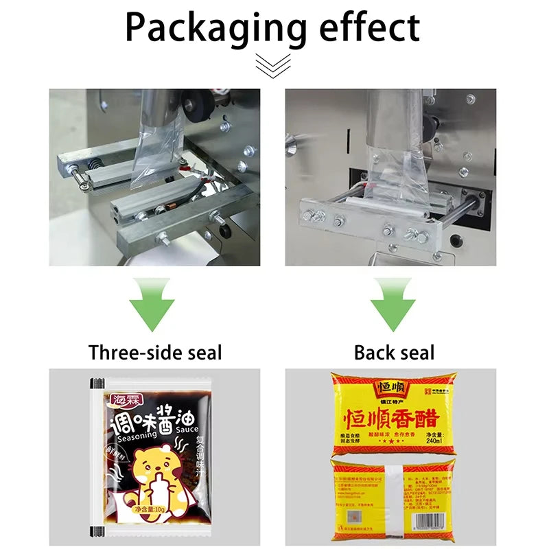 PBOBP Vertical Paste Packaging Machine Food Seal Bags Automatic Electric Food Sealer Packing Machine 220V 110V