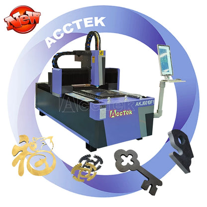 6090 6010 Metal Laser Cutting Machine High Accuracy Thin Plate Small Cnc 2kw 3kw Fiber Laser Cutting Machine Price