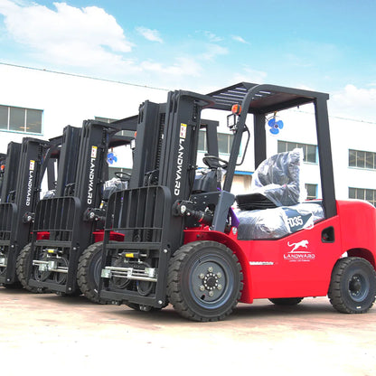 Hydraulic Diesel Forklift Lifting Truck 3 Ton 5 Tons CE EPA With Fork Positioner And Side Shifter Warehouse Forklift Customized