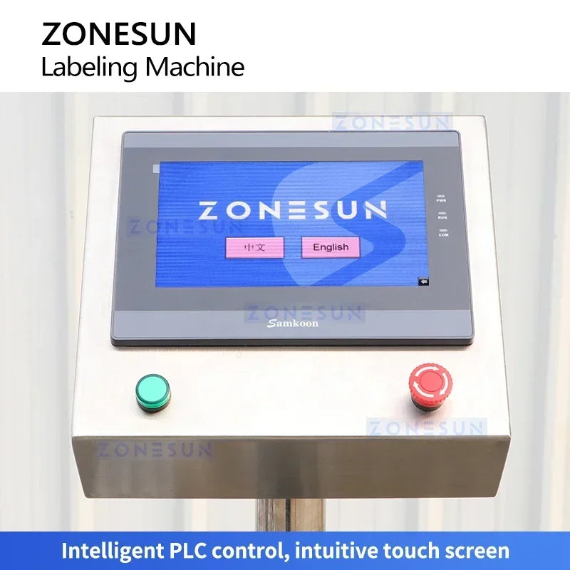 Zonesun Tamper Evident Labeling Machine Tamper Proof Seal Label for Tubes Label Applicator ZS-TB823F