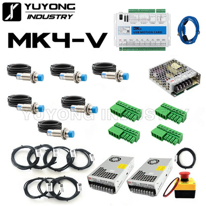 Black 1515 QueenAnt PRO V2 16mm Big Ball Screw CNC Full kit Linear Rail upgraded precise CNC router Engraving machine