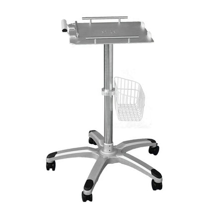 Trolley Therapeutic Equipment Medical Trolley Fetal Monitor Ekg Machine Cart with Big Platfrom  Hanger Ecg Trolley