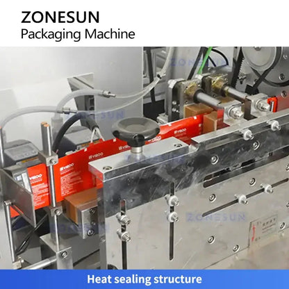 ZONESUN ZS-WZP4 Automatic 4-Side Seal Wet Wipes Packing Machine Disposable Sachet Tissue Packaging Equipment