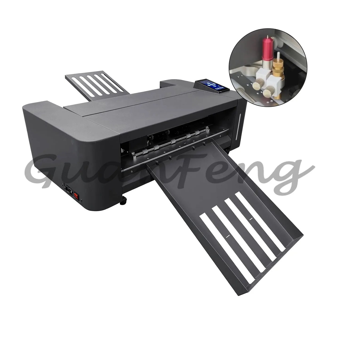 2025 New Adsorption Sheet Cutting Machine A3 + Size Digital Label Die Cutting Machine Gift Box Cutting Indentation Machine